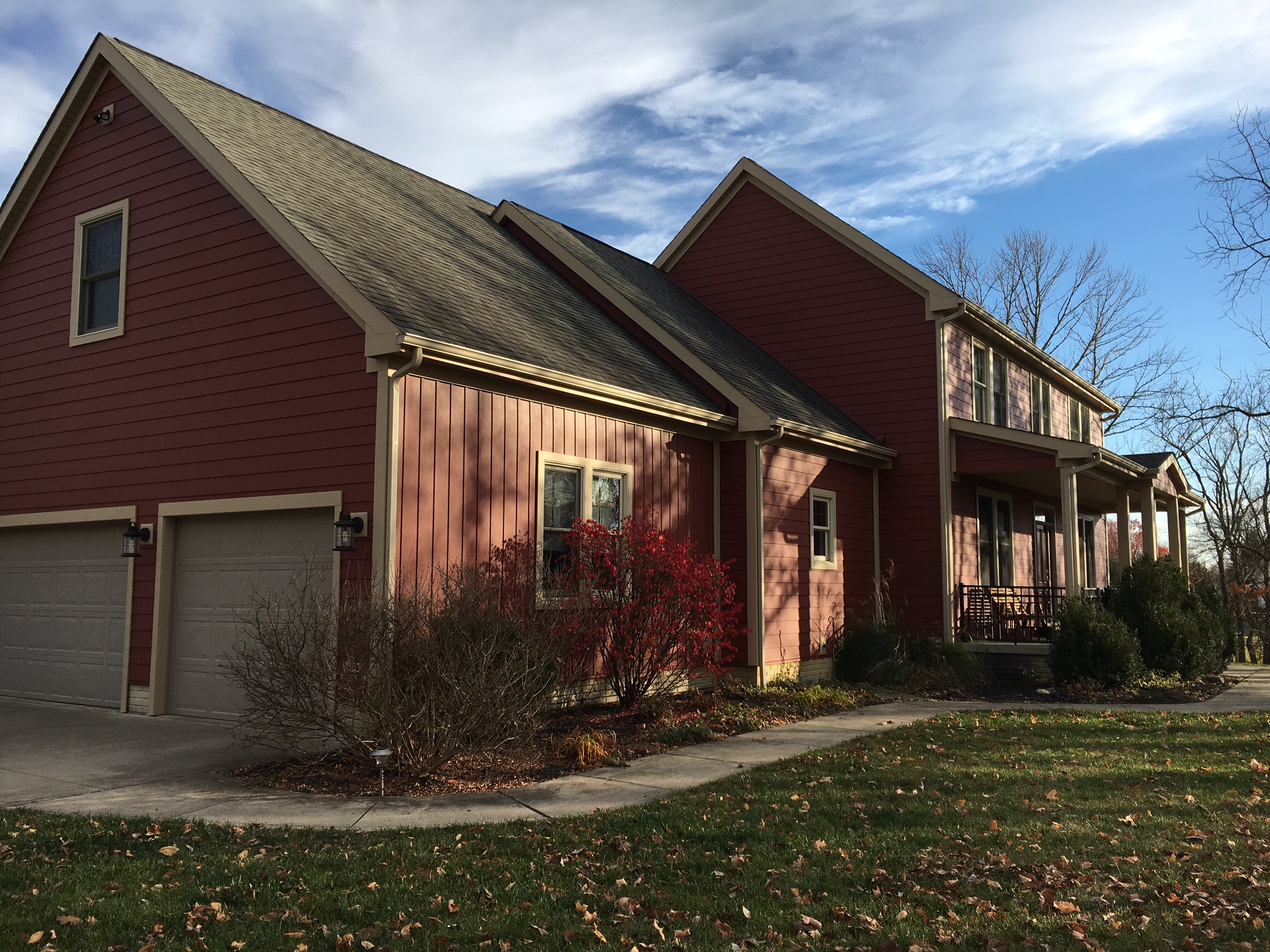 Beautiful home with new Celect siding installation