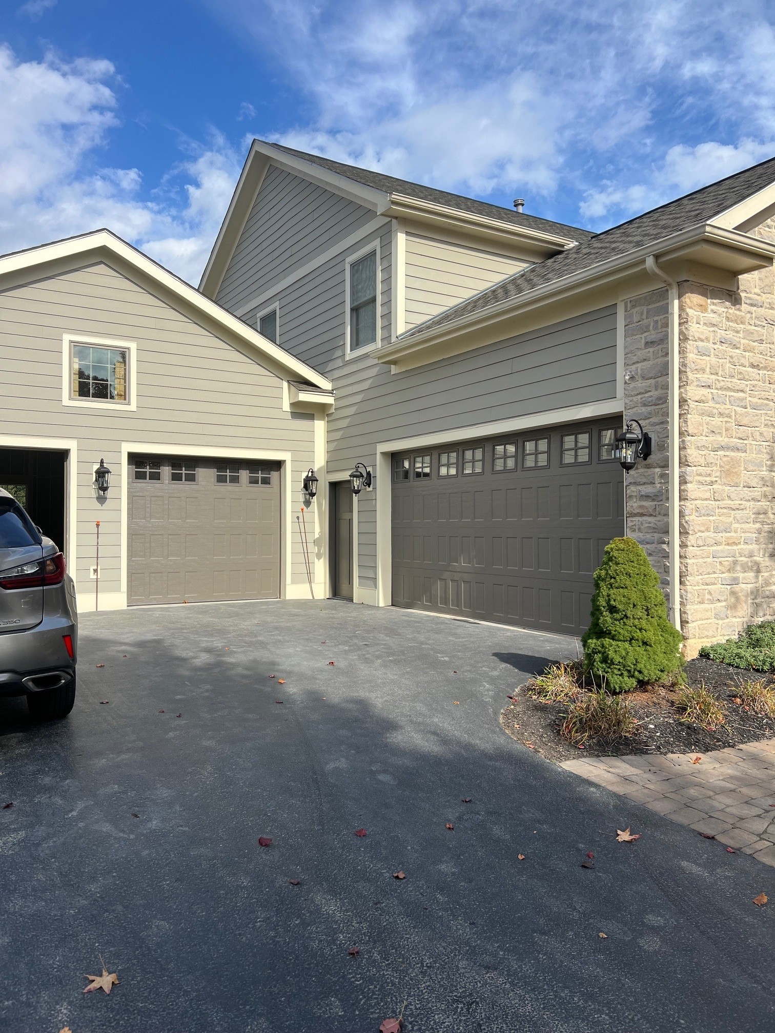 James Hardie fiber cement siding installation in Tartan Fields, Ohio