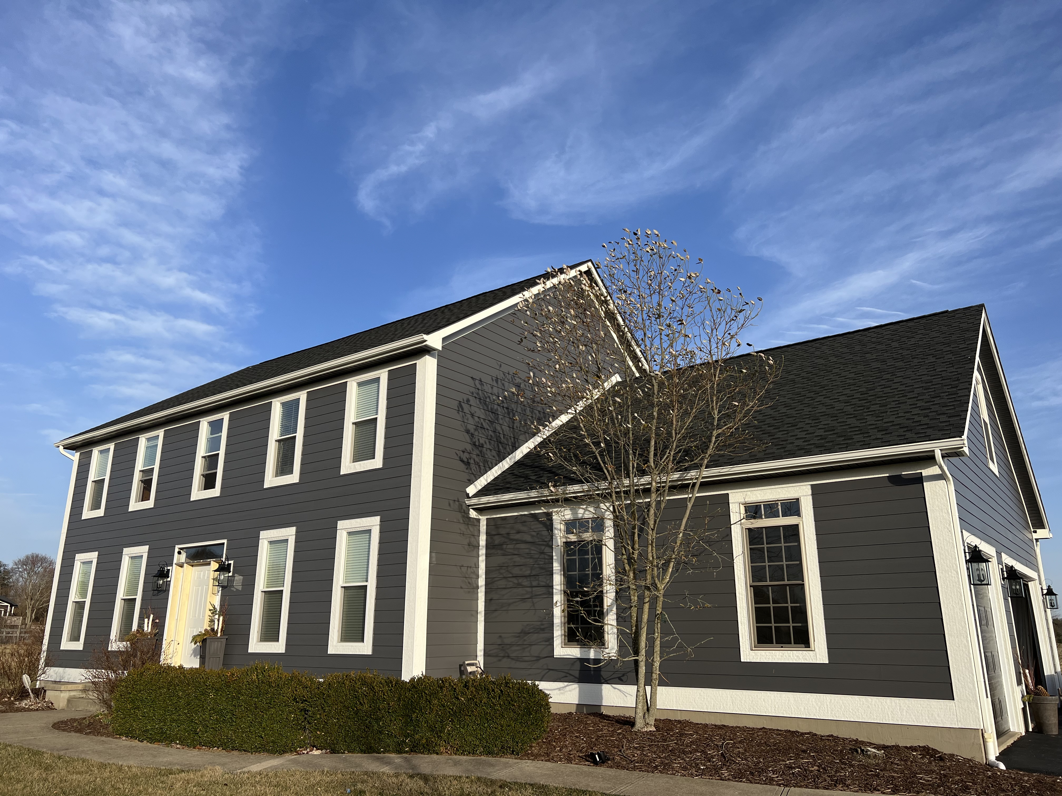 James Hardie fiber cement siding