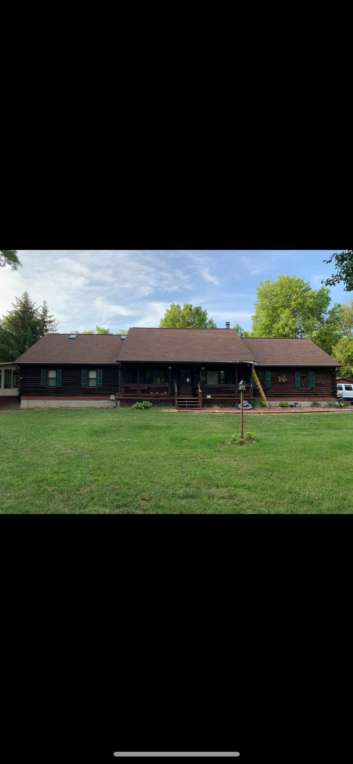 Surface before media blasting in Delaware Ohio