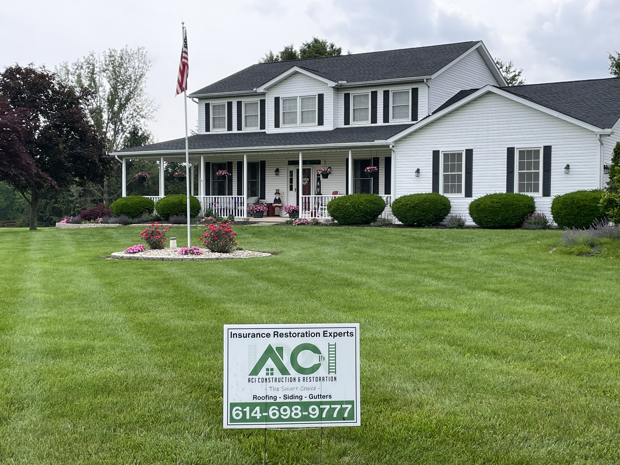 Shingle roof replacement in Canal Winchester Ohio