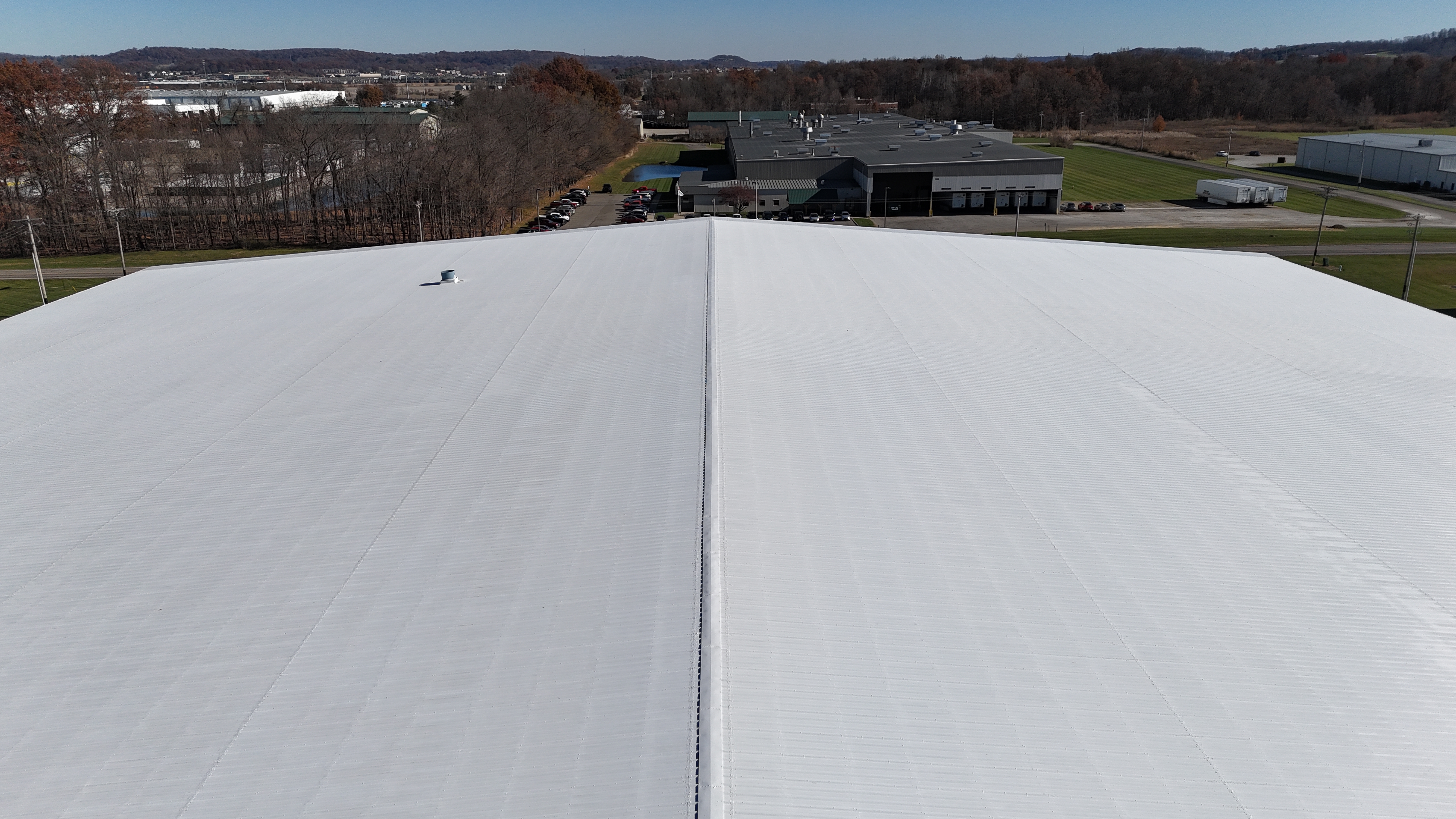 Commercial spray coating application in Lancaster Ohio