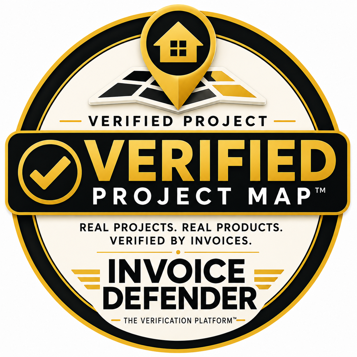 Invoice Defender third-party verified badge